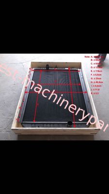 Buen precio PC300-7, radiador de PC360-7 KOMATSU, radiador 207-03-71110 del agua en línea