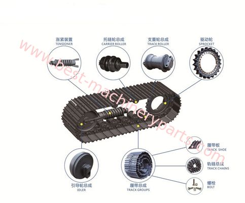 Buen precio Undercarriage parts for excavator, bulldozer en línea